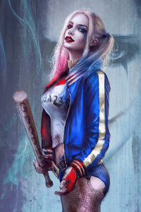 Harley Quinn Mistress (1280x2120) Resolution Wallpaper