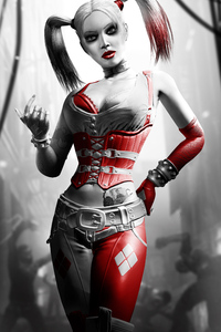 Harley Quinn Monochrome