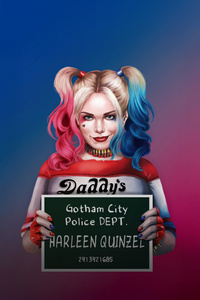 Harley Quinn Reign (1440x2960) Resolution Wallpaper
