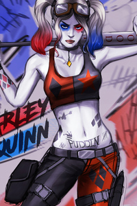 Harley Quinn Sketch Arts