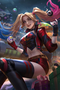 Harley Quinn Ultimate (1280x2120) Resolution Wallpaper