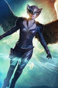 Hawkgirl In Dc Legends Of Tomorrow (720x1280) Resolution Wallpaper