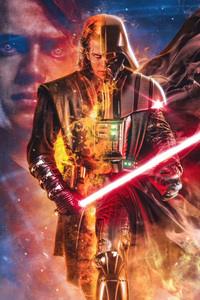 Hayden Christensen As Anakin Skywalker (1440x2960) Resolution Wallpaper