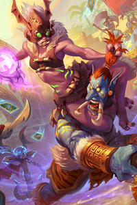 Hearthstone 2018 Expansions 4k (480x800) Resolution Wallpaper