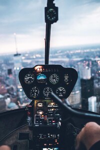 360x640 Helicopter Inside View