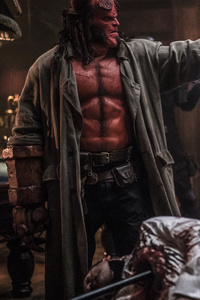 Hellboy Movie 5k 2019 (1080x2280) Resolution Wallpaper