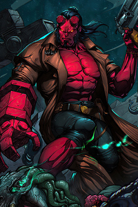 Hellboy New 2020 (1125x2436) Resolution Wallpaper
