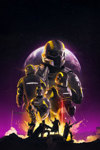 Helldivers 2 Game 2025 (2160x3840) Resolution Wallpaper