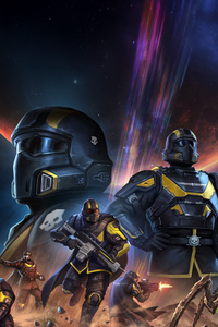 Helldivers 2 Game (720x1280) Resolution Wallpaper