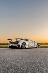 Hennessey Venom F5 Revolution Roadster 8k (1440x2960) Resolution Wallpaper