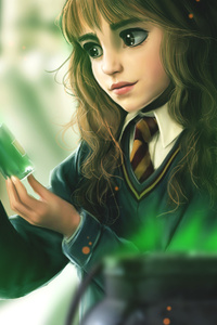 Hermione Granger (640x960) Resolution Wallpaper