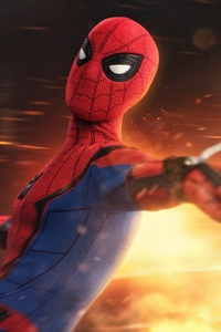 Hero Spiderman 5k (360x640) Resolution Wallpaper