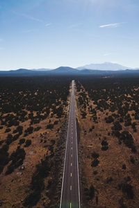 Highway Route 4k (240x320) Resolution Wallpaper