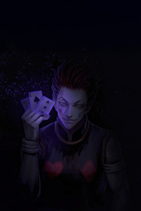 Hisoka Morow 5k (480x854) Resolution Wallpaper