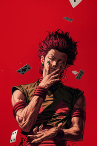 Hisoka Morow (2160x3840) Resolution Wallpaper
