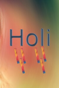 1080x2160 Holi Girl