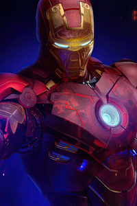 Holographic Iron Man MKIV