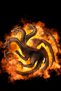 House Of The Dragon Fire Will Reign 5k (2160x3840) Resolution Wallpaper