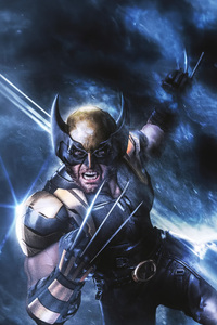 Hugh Jackman Wolverine 4k (320x568) Resolution Wallpaper