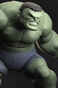 480x854 Hulk 3d Avengers Infinity War