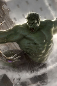 Hulk Avengers Concept Art