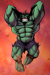 Hulk Comic Art