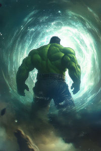 Hulk Conqueror Of World (1280x2120) Resolution Wallpaper