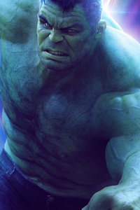 800x1280 Hulk In Avengers Infinity War New Poster