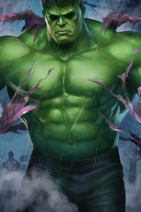 Hulk Ready (1080x1920) Resolution Wallpaper