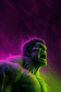Hulk The Angrier He Gets The Stronger He Becomes (1280x2120) Resolution Wallpaper