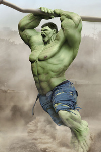 Hulk Vs Army (240x320) Resolution Wallpaper