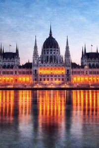 Hungary Budapest Parliament (1440x2960) Resolution Wallpaper
