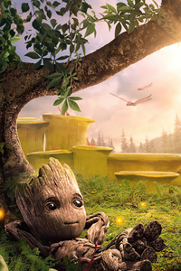 I Am Groot Poster 4k