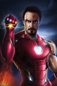 I Am Iron Man 4k Artwork (480x854) Resolution Wallpaper