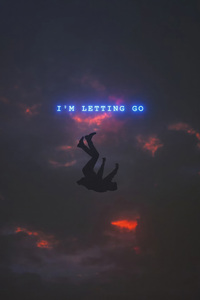I Am Letting Go (640x1136) Resolution Wallpaper