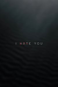2160x3840 I Hate And Love You