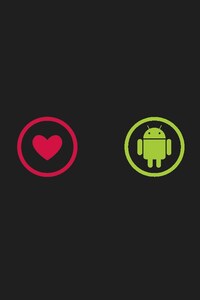 I Love Android Phone