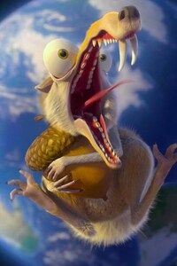 Ice Age 5 Animated Movie (240x320) Resolution Wallpaper