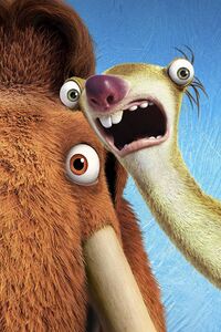 Ice Age Collision Course 2016 (240x320) Resolution Wallpaper
