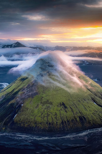 Icelandic Highlands (1080x2160) Resolution Wallpaper