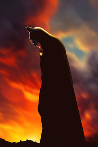 Iconic Michael Keaton Batman (720x1280) Resolution Wallpaper
