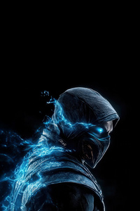 Icy Warrior Sub Zero Mortal Kombat Legend (540x960) Resolution Wallpaper