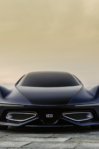 IED Syrma Car Front View (1440x2960) Resolution Wallpaper