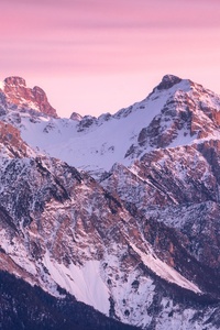 In The Purple Mountains And Sky (480x800) Resolution Wallpaper