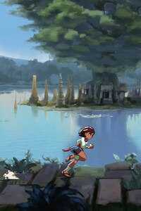 Indivisible Game Art (240x400) Resolution Wallpaper