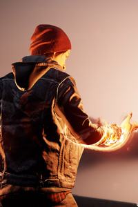 Infamous Second Son And First Light 2016 (640x1136) Resolution Wallpaper