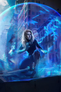 Invisible Woman No Mercy Mode (1125x2436) Resolution Wallpaper