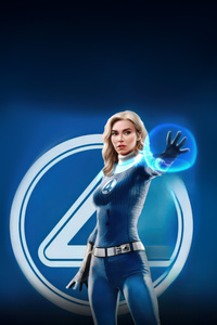 Invisible Woman The Fantastic Four First Steps 2025 (480x800) Resolution Wallpaper