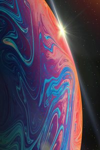 Ios 13 Abstract Desktop (480x854) Resolution Wallpaper