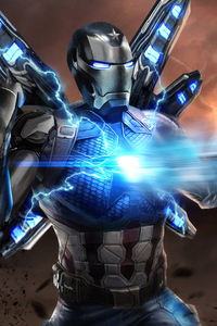 Iron Captain America Suit Avengers Endgame